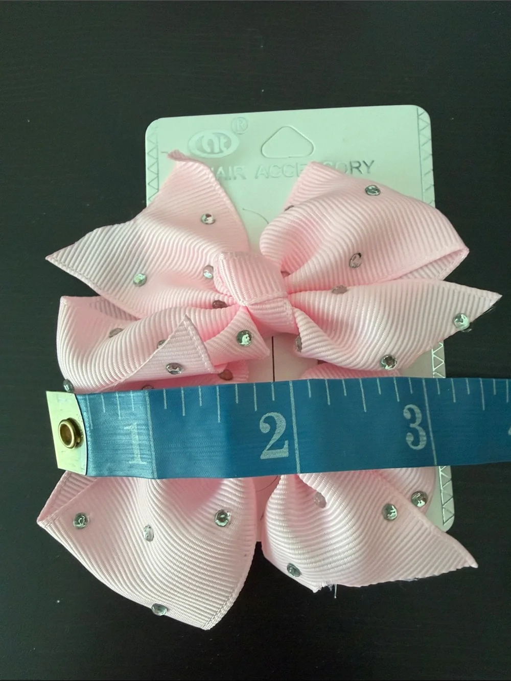 7 sets of little girl or baby bow Hair Clips - Multiple Colors